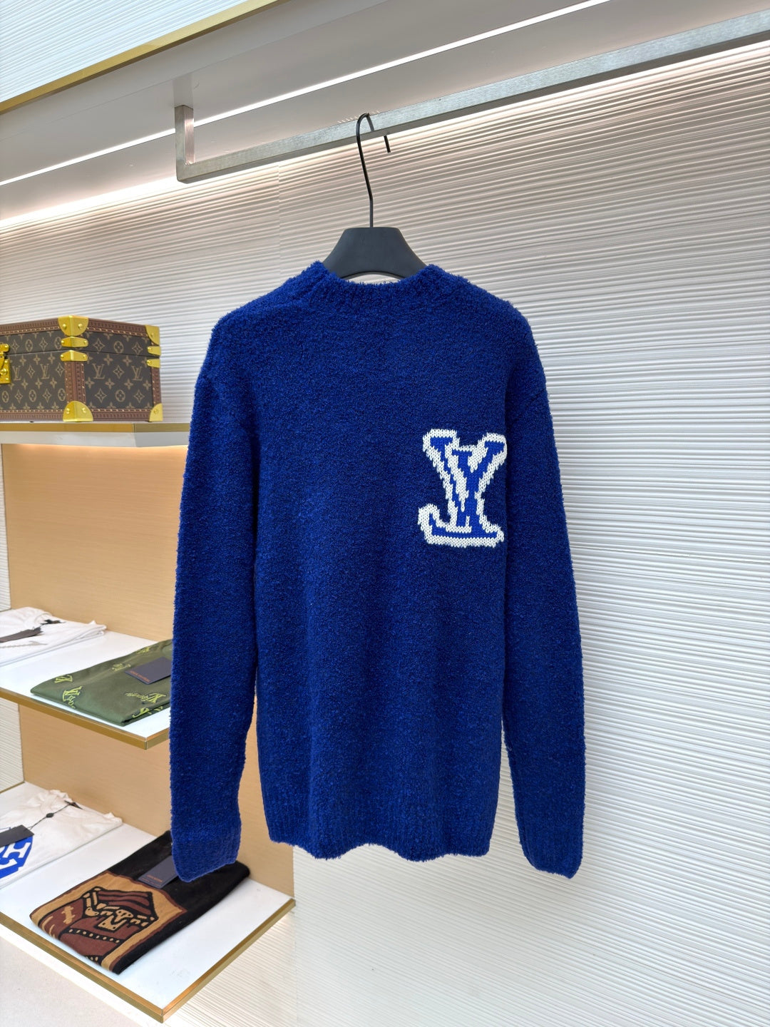 LV Sweater - Royal Blue
