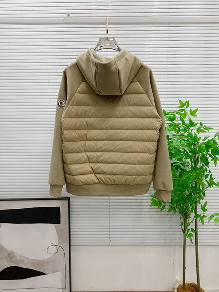 MNCLR Padded Zip-Up - Beige