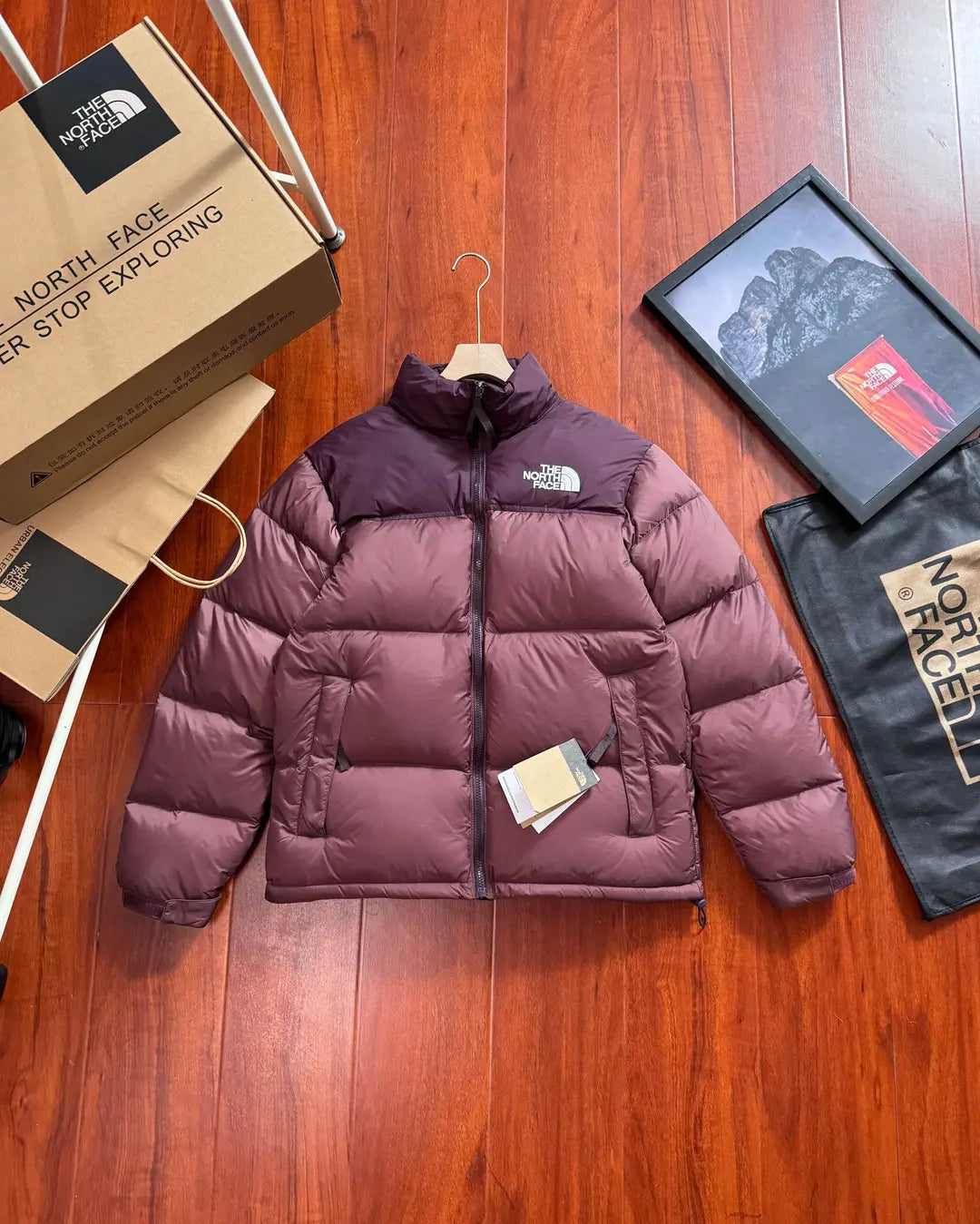 NF Nuptse - Burgundy