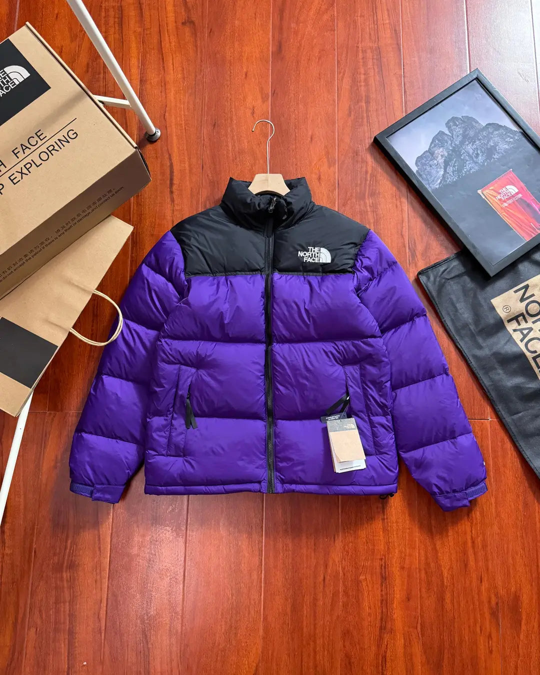 NF Nuptse - Purple/Black