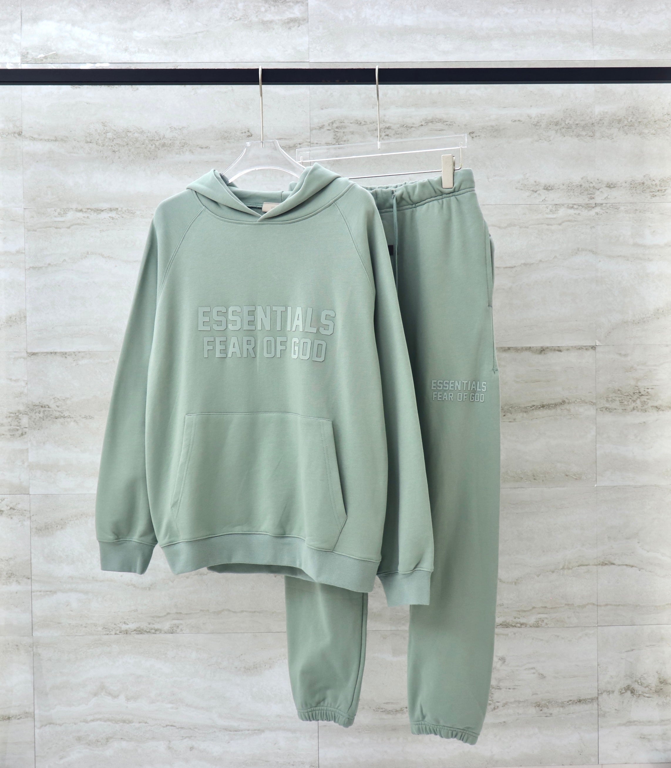 FOG Hoodie And Jogger Set - Green