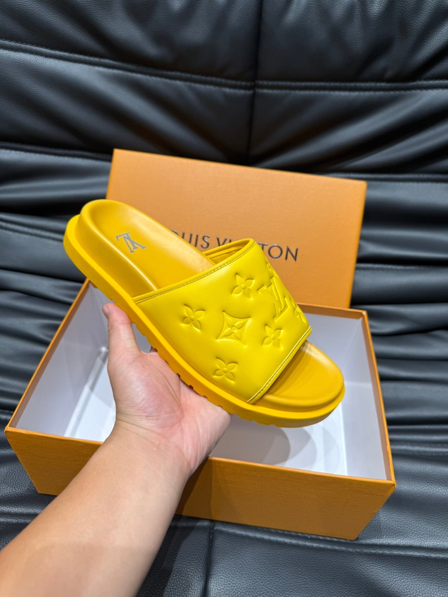 LV Miami Mule - Yellow