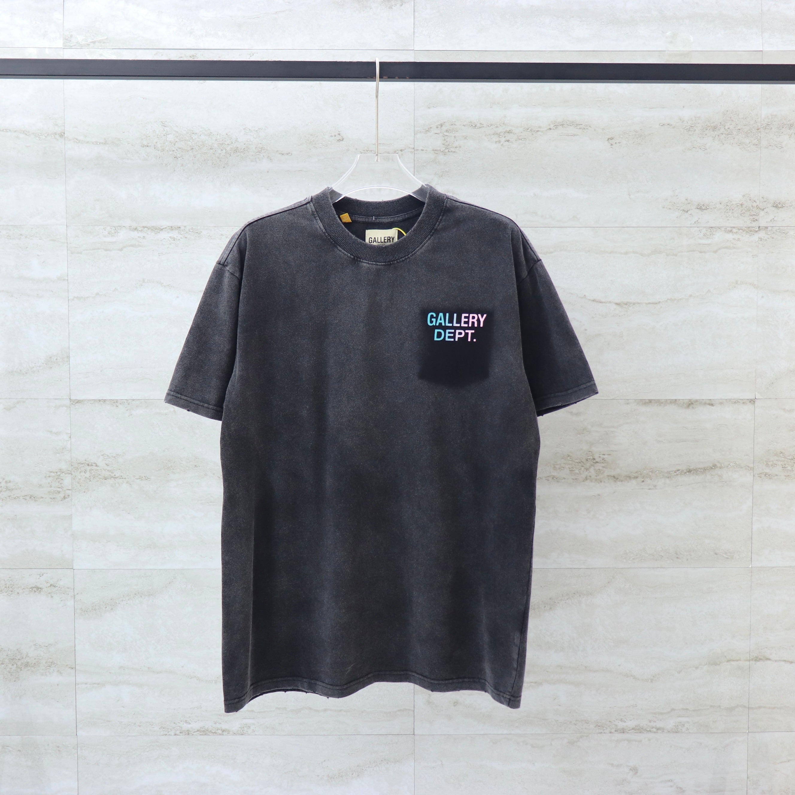 GALLERY DEPT Tee - Washed Black