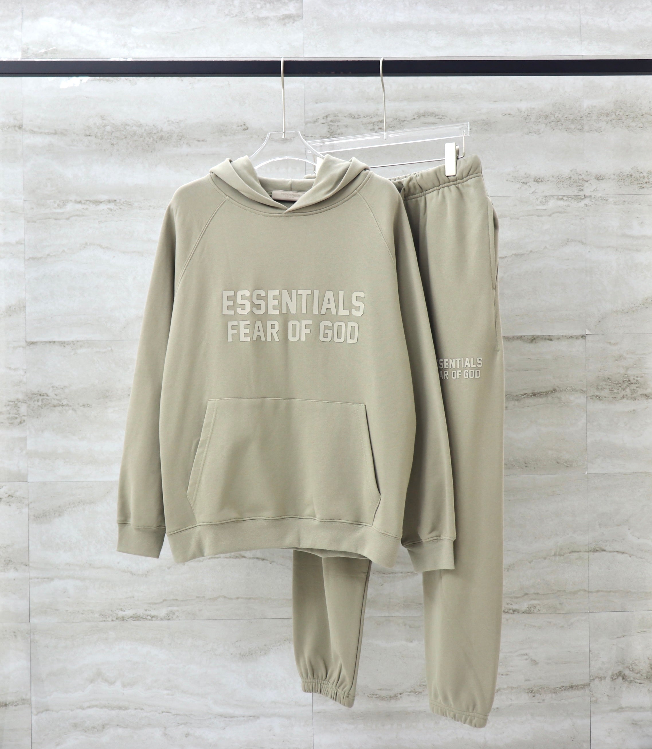 FOG Hoodie And Jogger Set - Grey