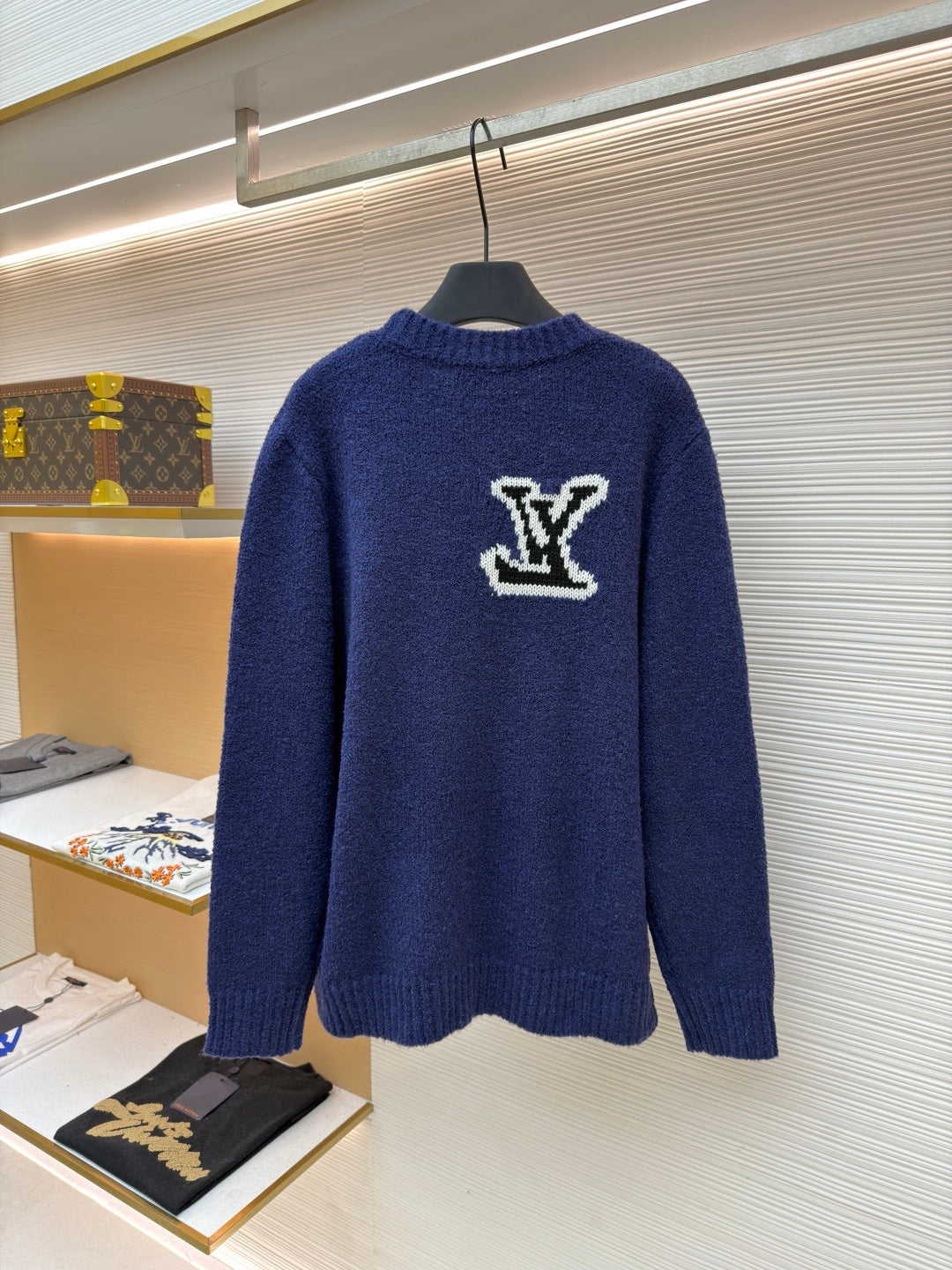 LV Sweater - Navy
