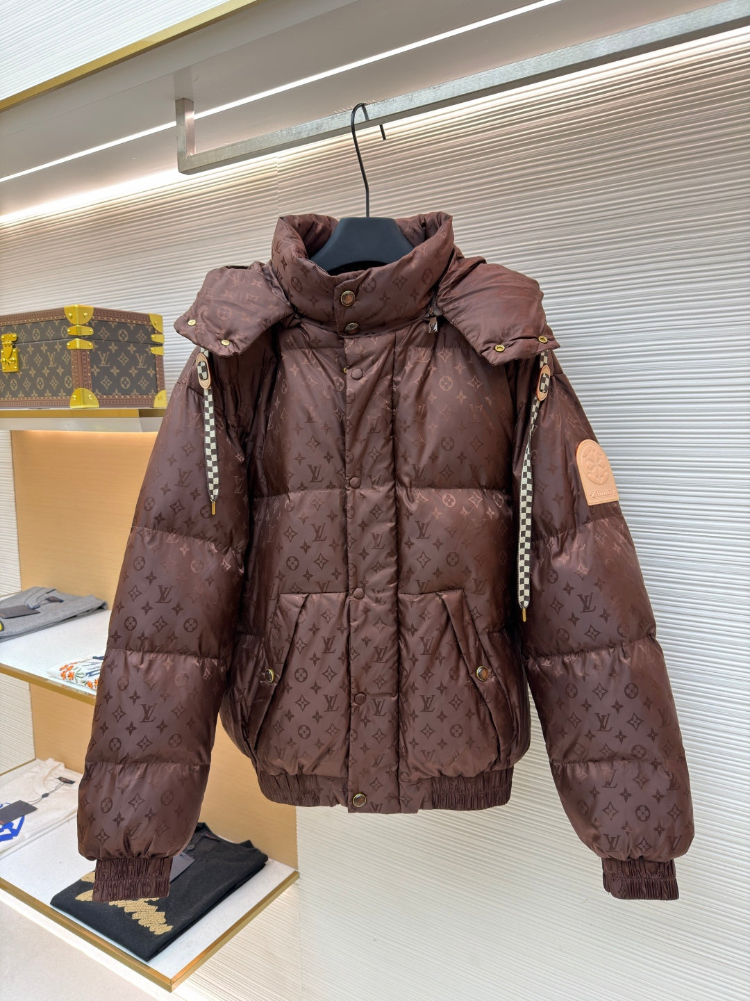 LV Jacket - Brown