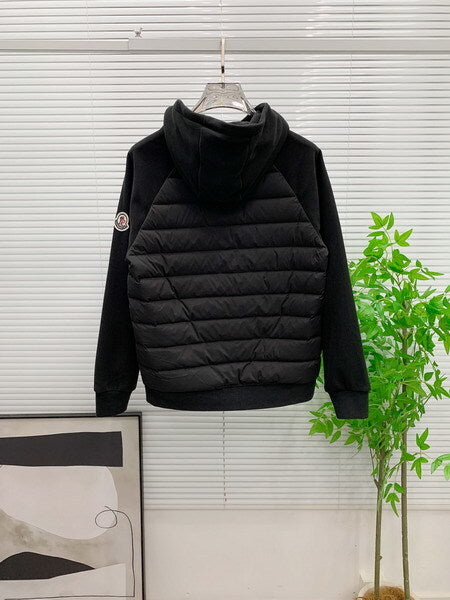 MNCLR Padded Zip-Up - Black