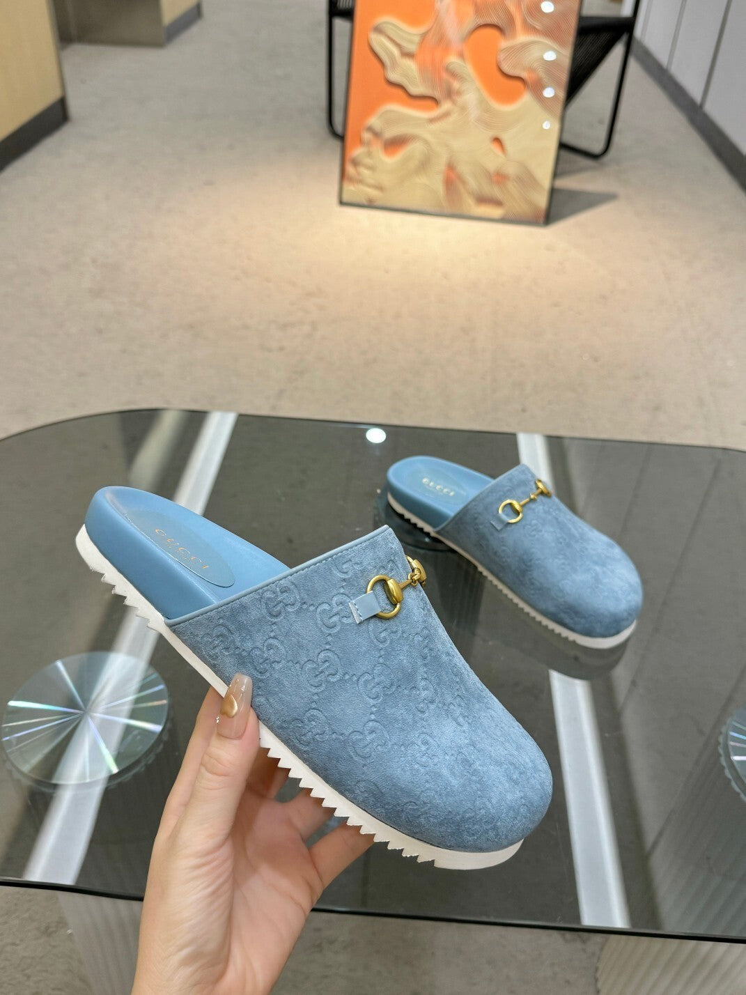GC Clogs - Light Blue