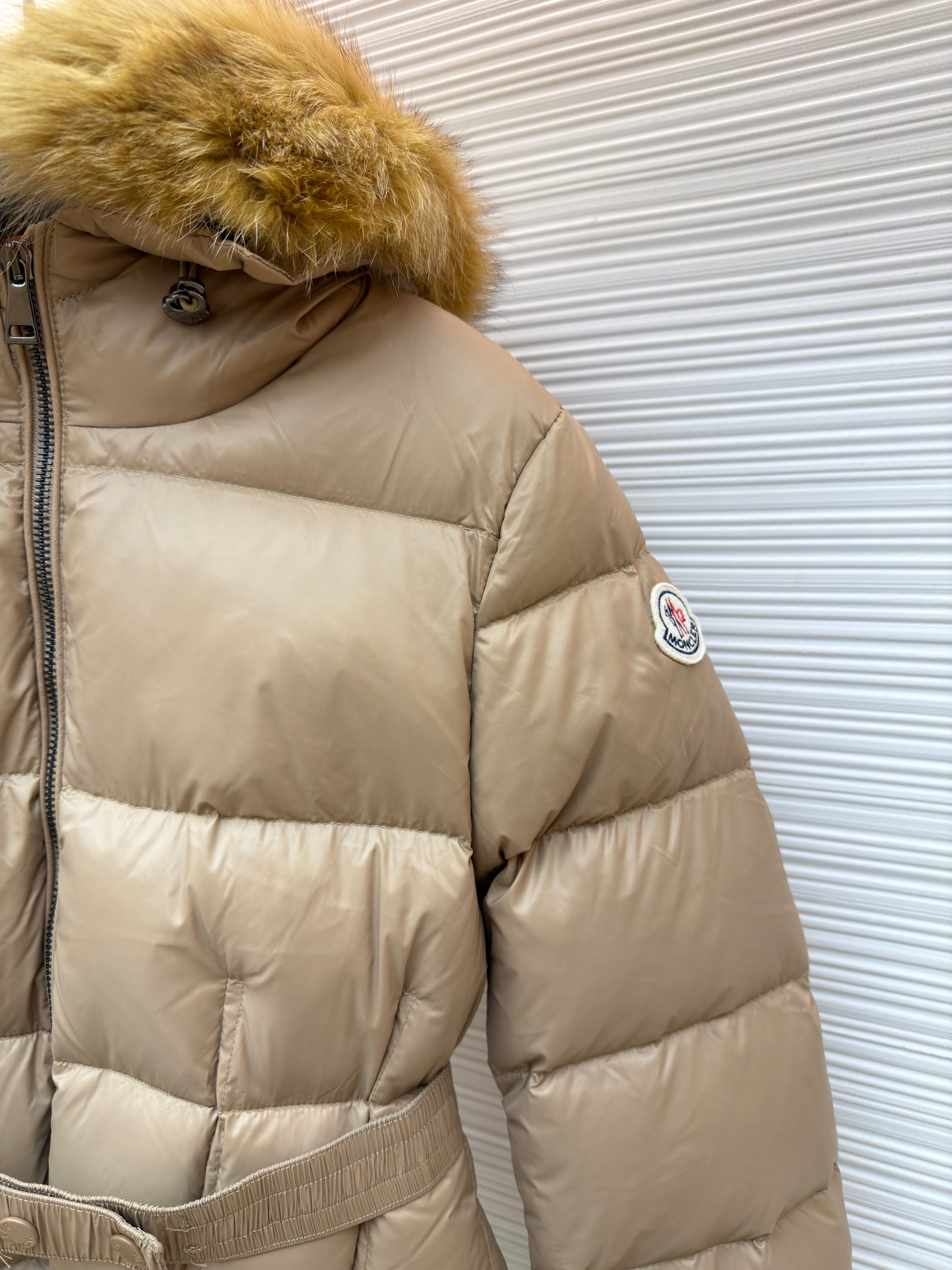 MNCLR Down Jacket - Camel Beige