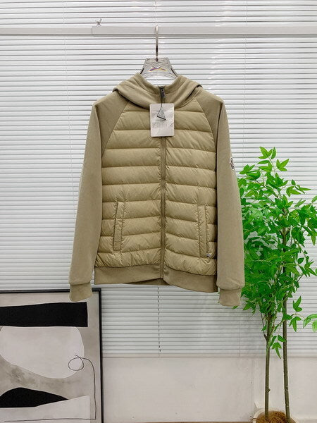 MNCLR Padded Zip-Up - Beige