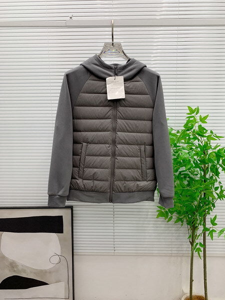 MNCLR Padded Zip-Up - Grey