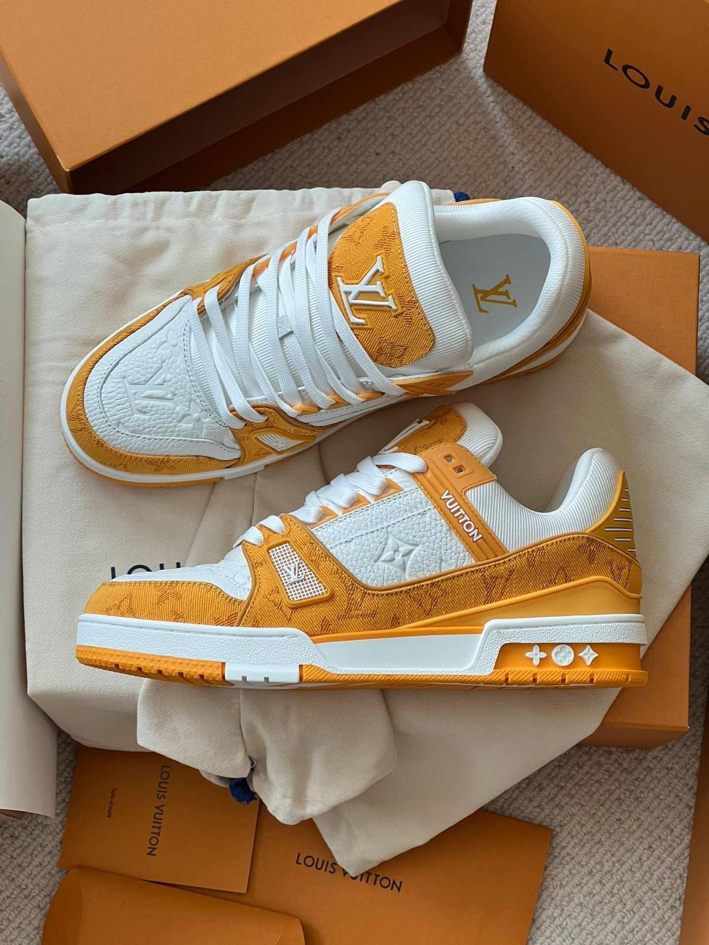 LV Trainers - Yellow