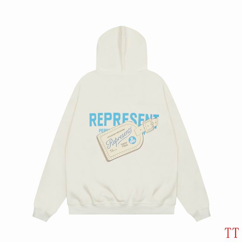 RPRSNT Hoodie - White/Blue