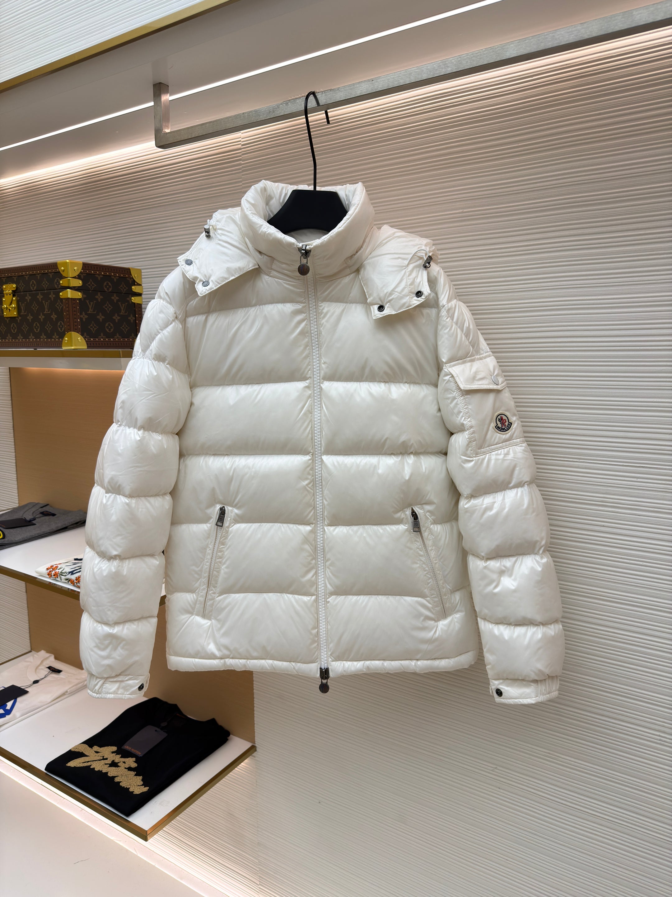 MNCLR Down Jacket - White