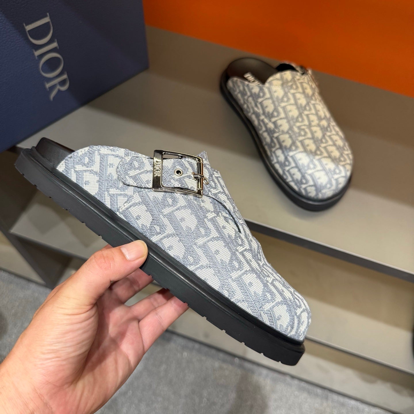 CD Clogs - Light Grey