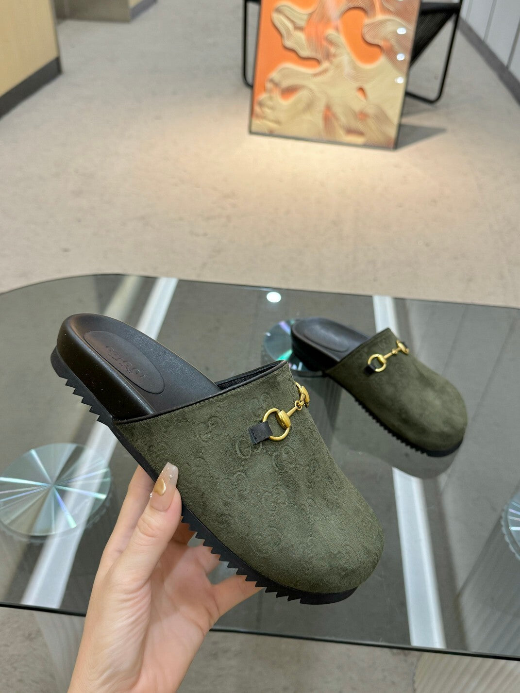 GC Clogs - Dark Green