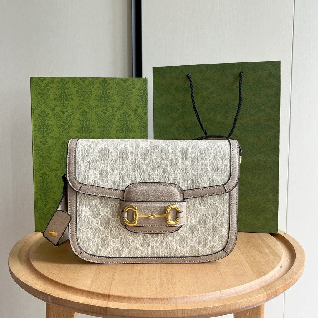 GC Shoulder Bag - White