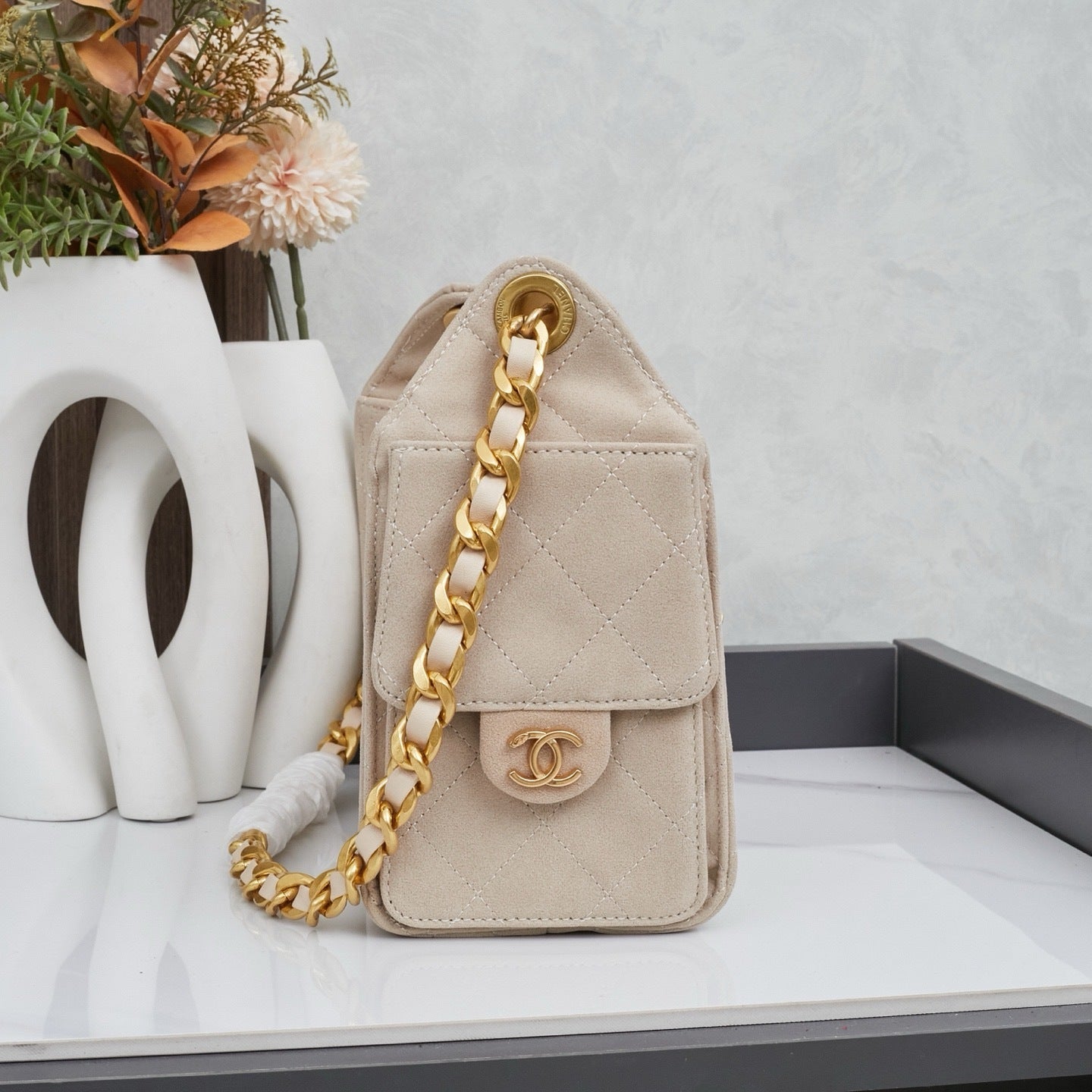 CNL Hobo Bag - Beige