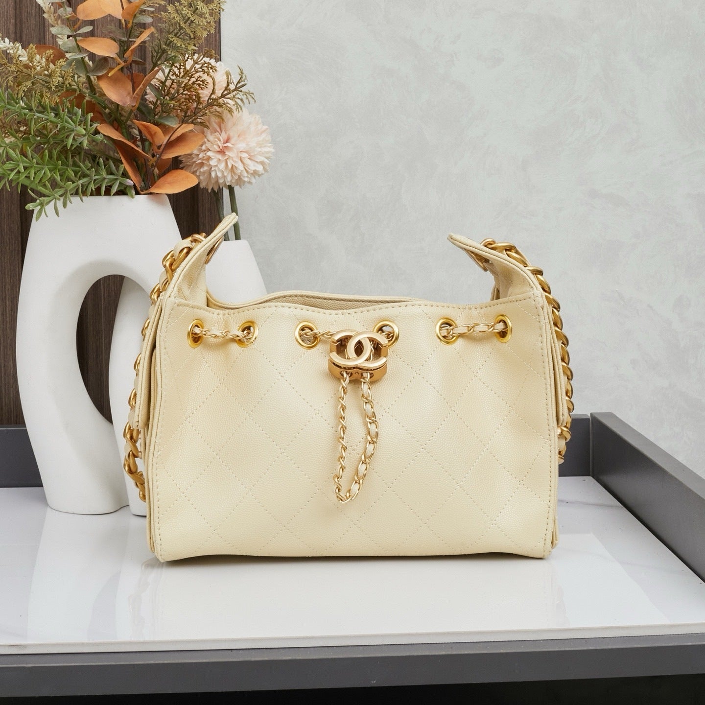 CNL Hobo Bag - Cream
