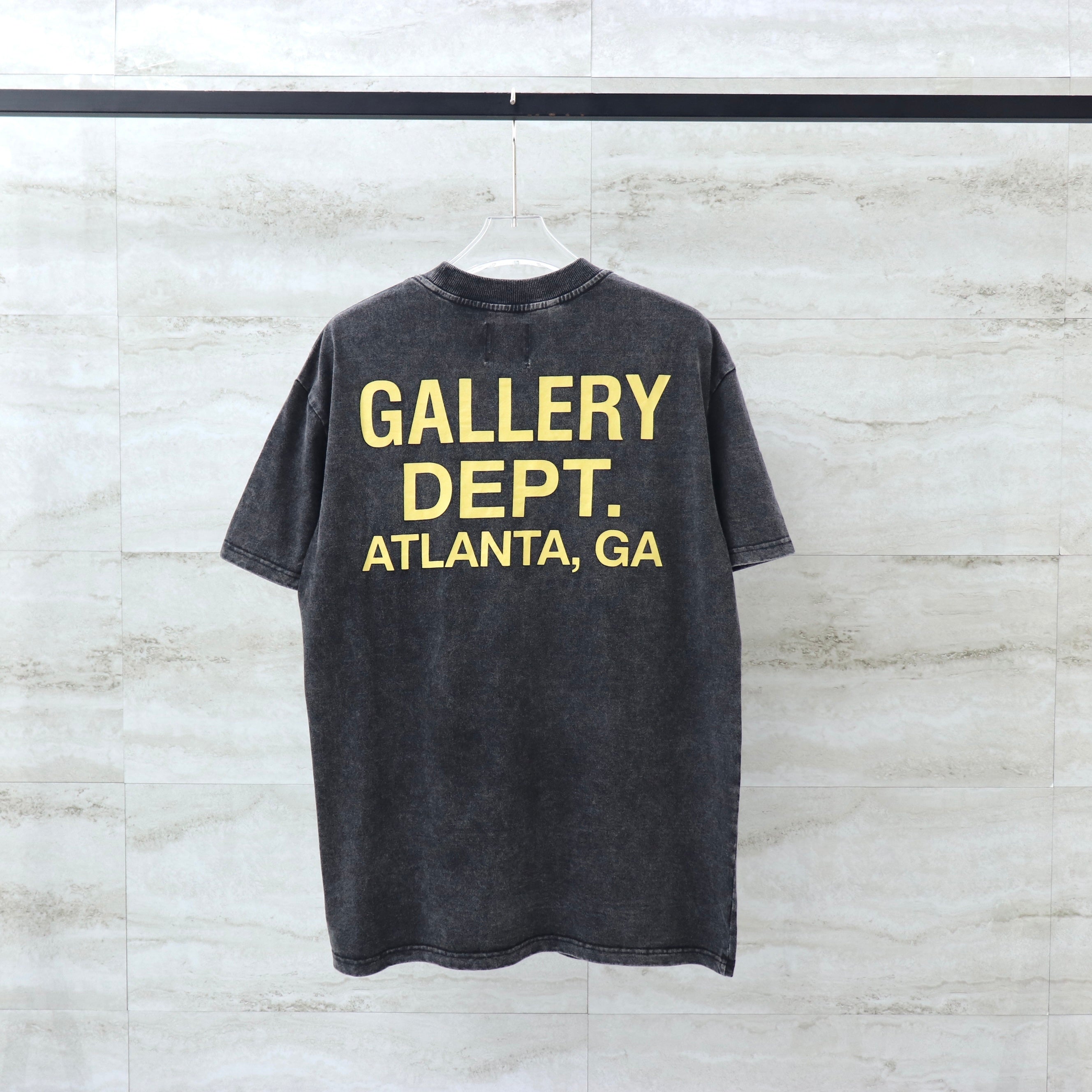 GALLERY DEPT Tee - Washed Black
