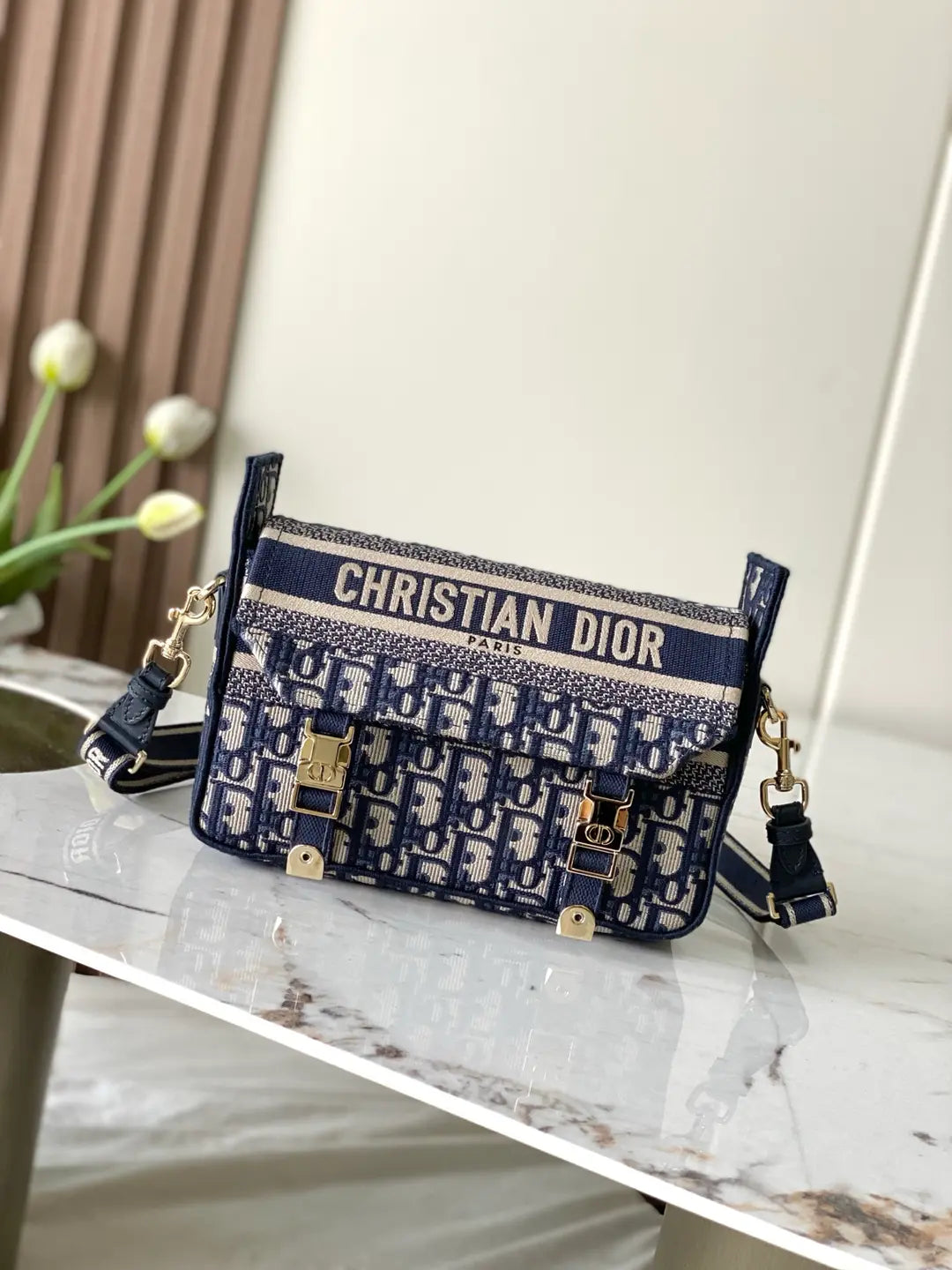 CD Dior Bag - Blue Oblique