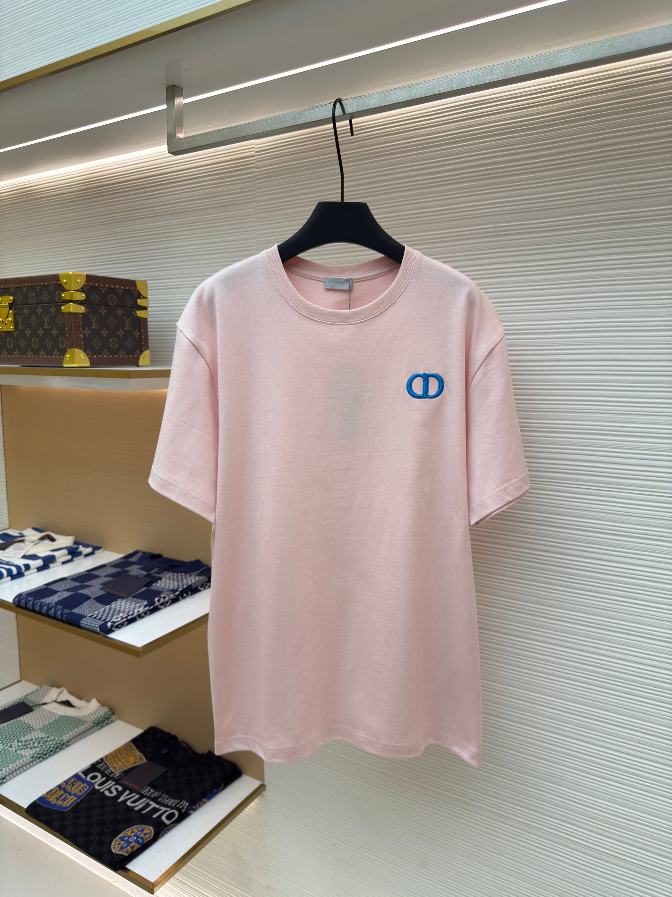CD Icon T-Shirt - Light Pink