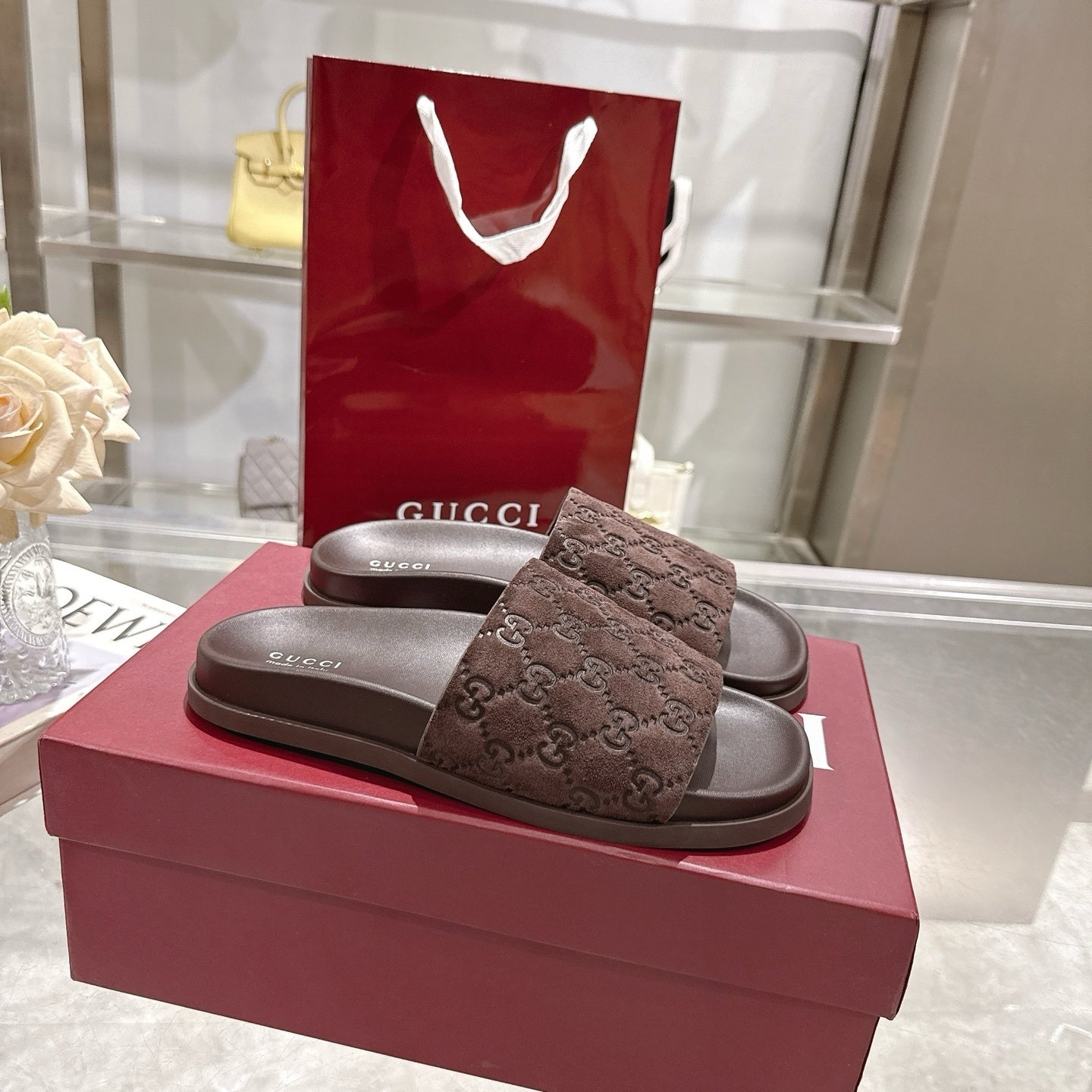 GC Slides - Dark Brown