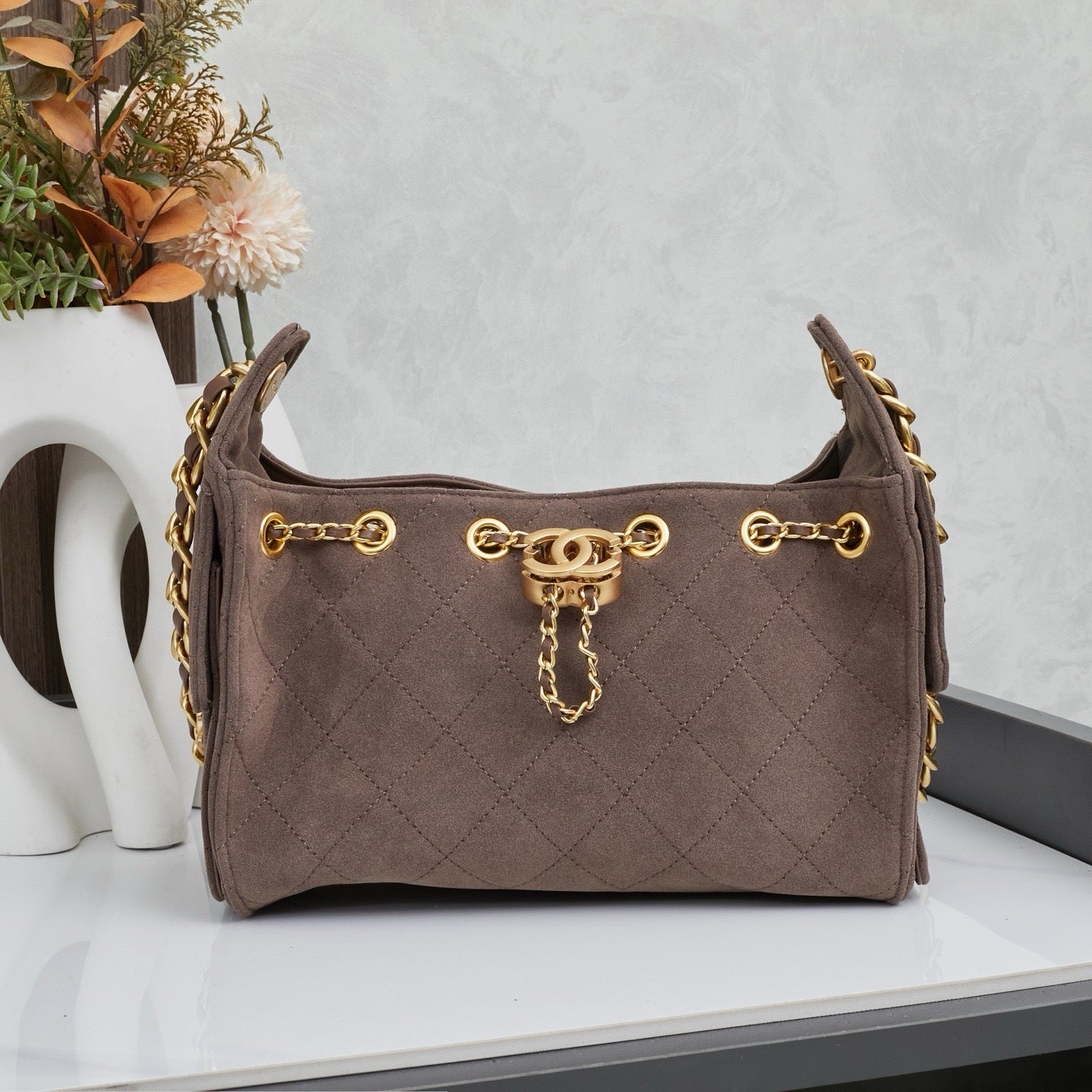 CNL Hobo Bag - Dark Brown