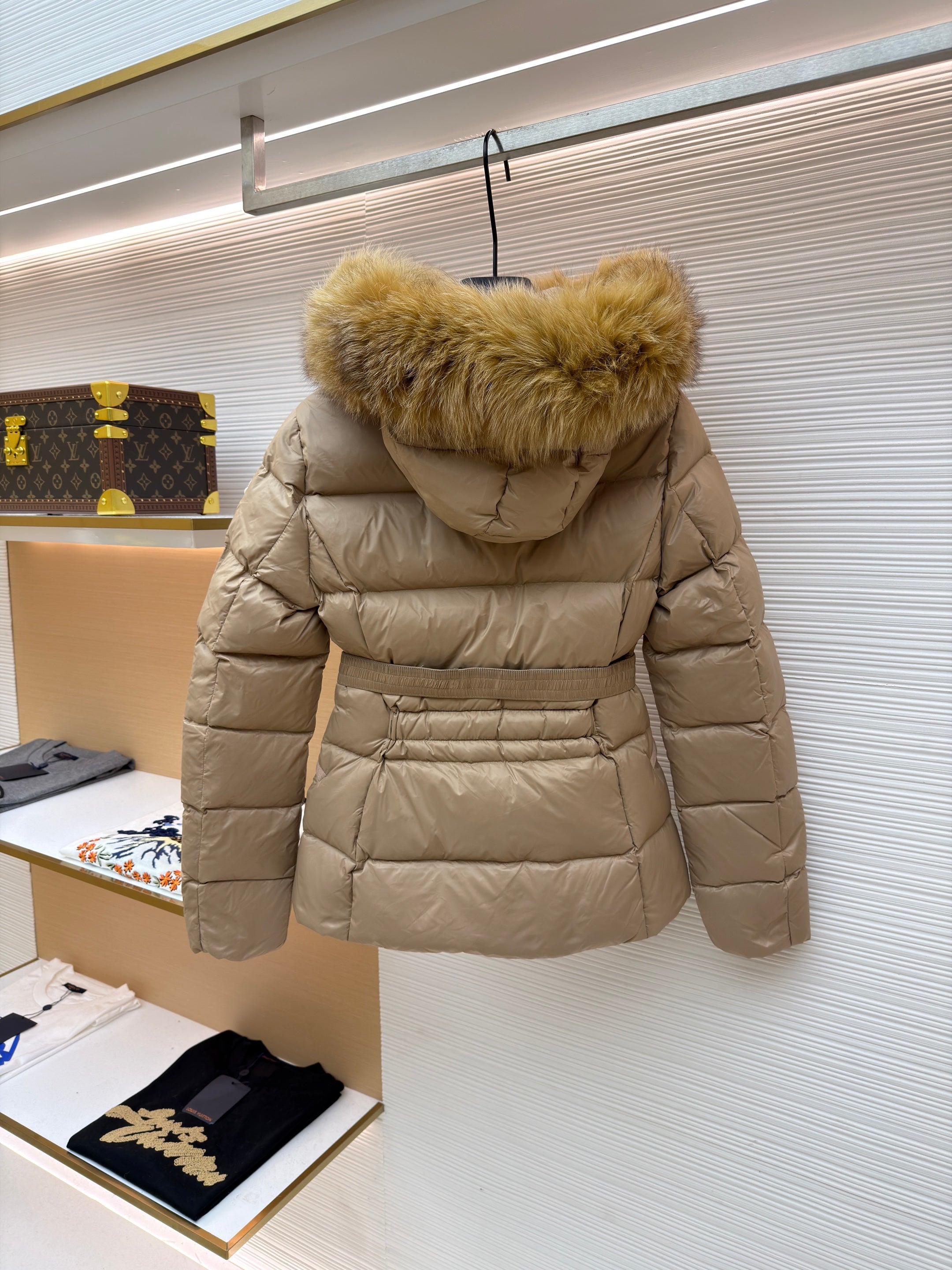 MNCLR Down Jacket - Camel Beige