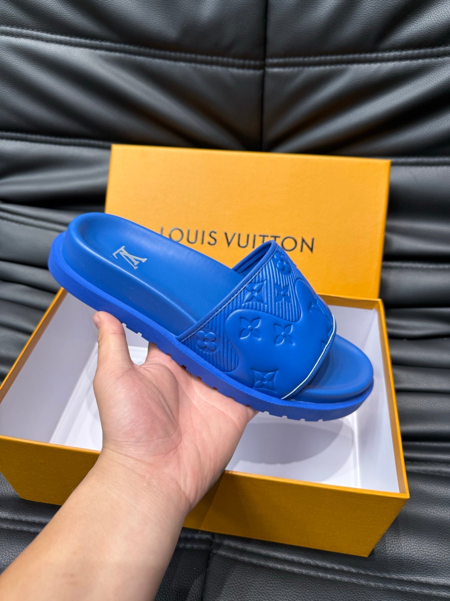 LV Miami Mule - Royal Blue