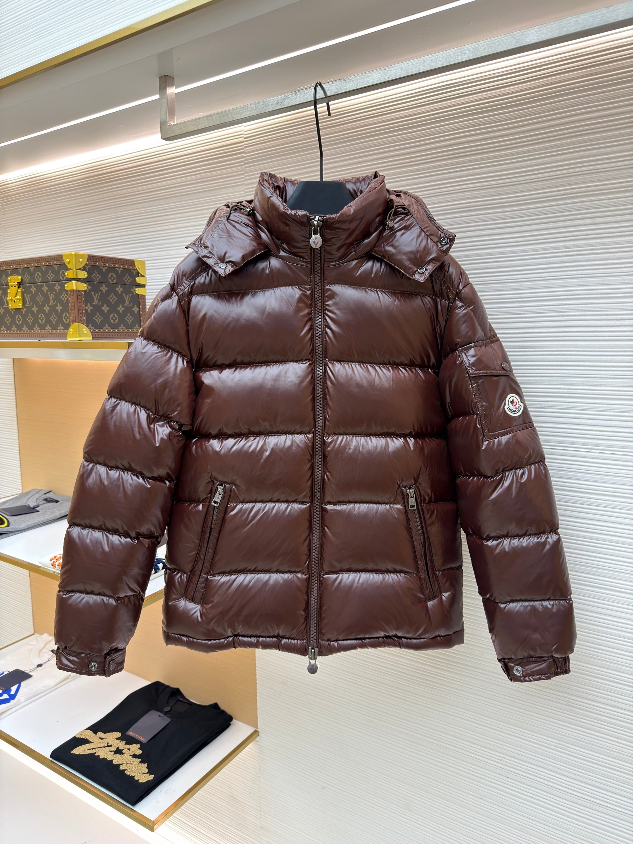 MNCLR Down Jacket - Brown