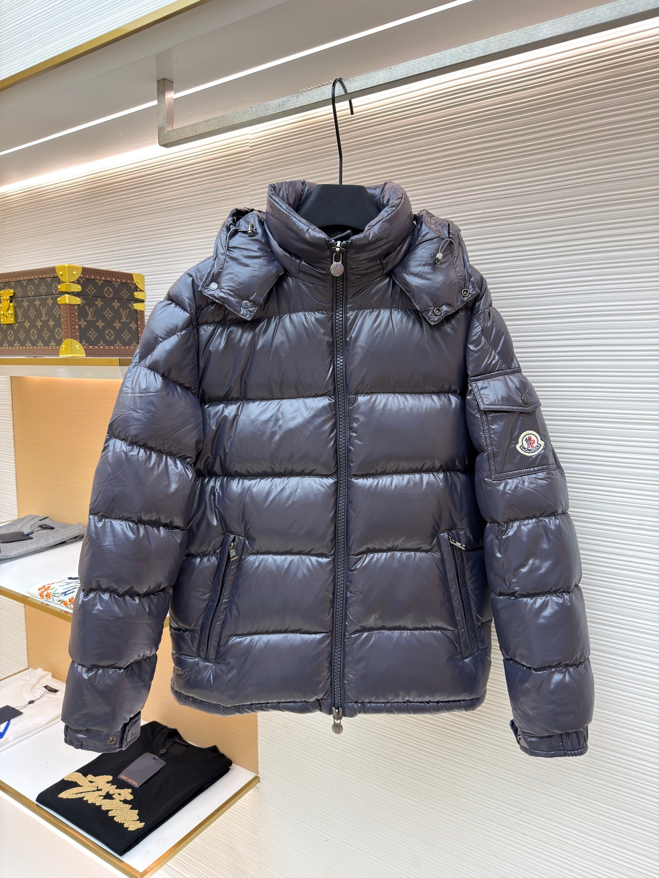 MNCLR Down Jacket - Navy Blue