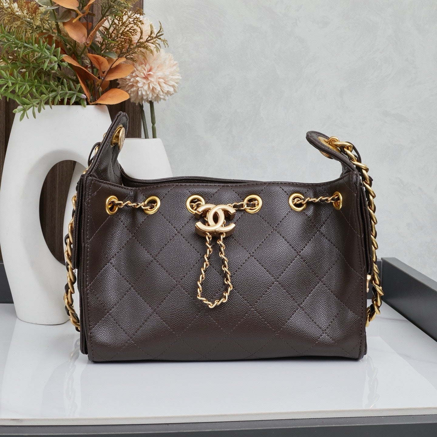 CNL Hobo Bag - Coffee Brown