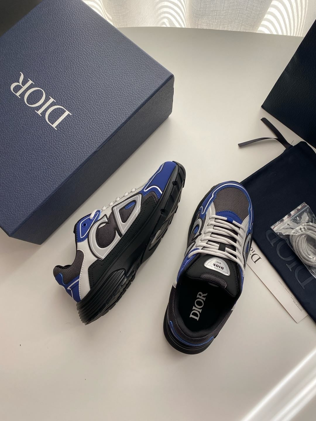 CD B30 Trainers - Grey/Blue