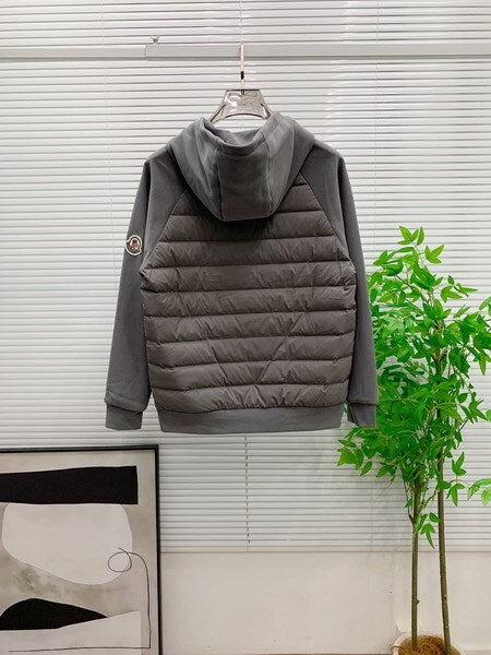 MNCLR Padded Zip-Up - Grey