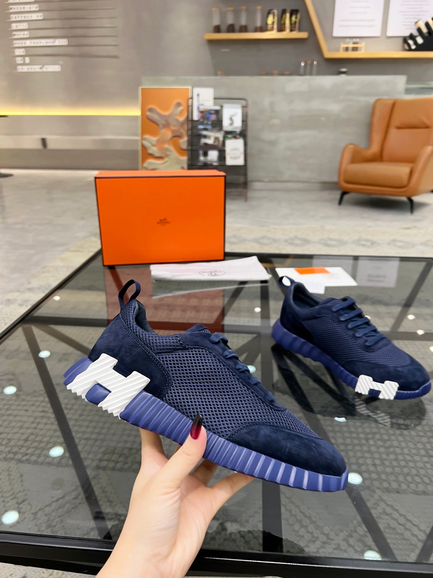 HMES Sneaker - Blue