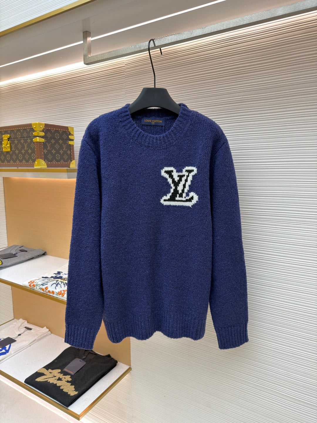 LV Sweater - Navy
