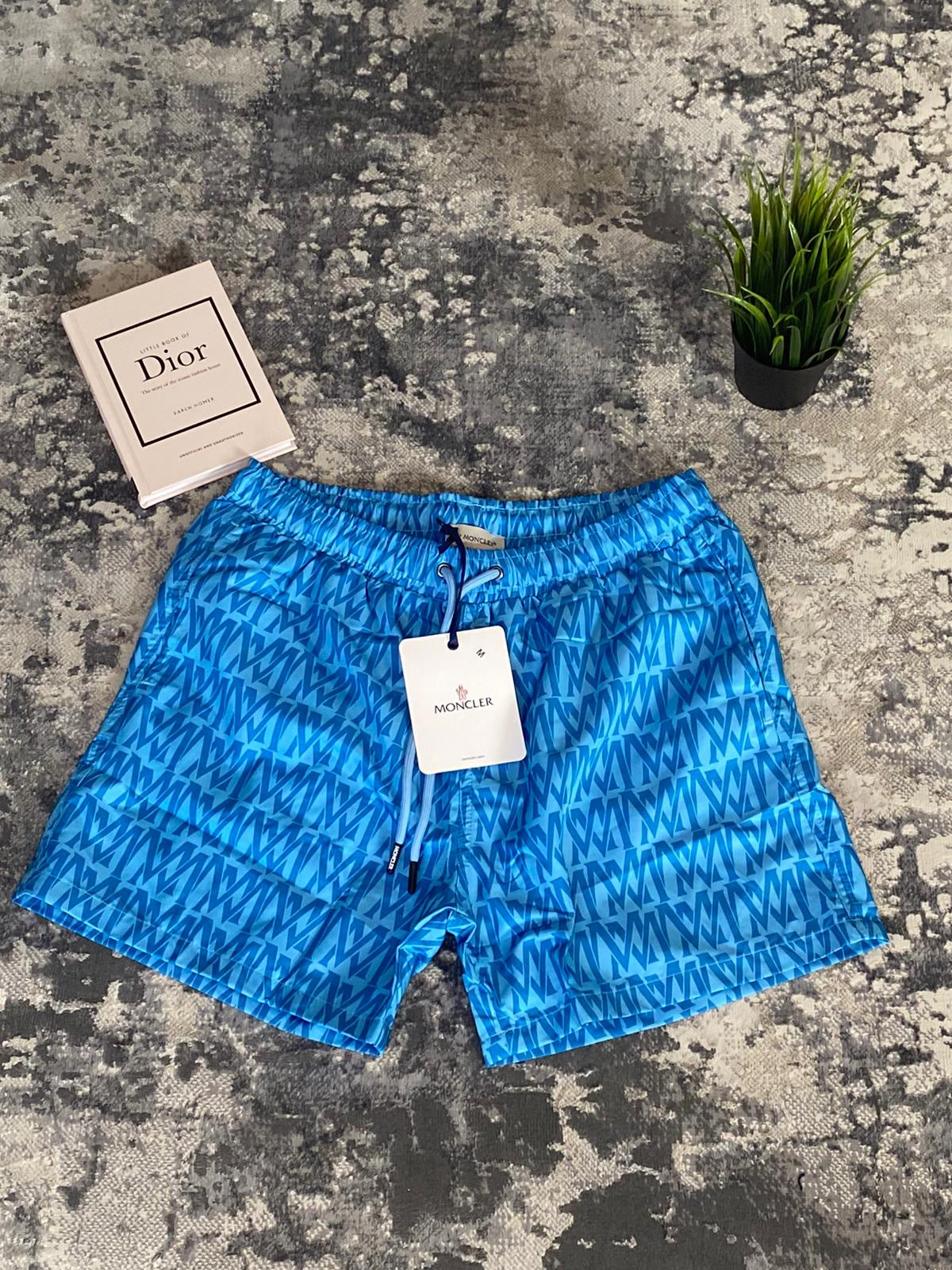 Moncler Shorts – Blue