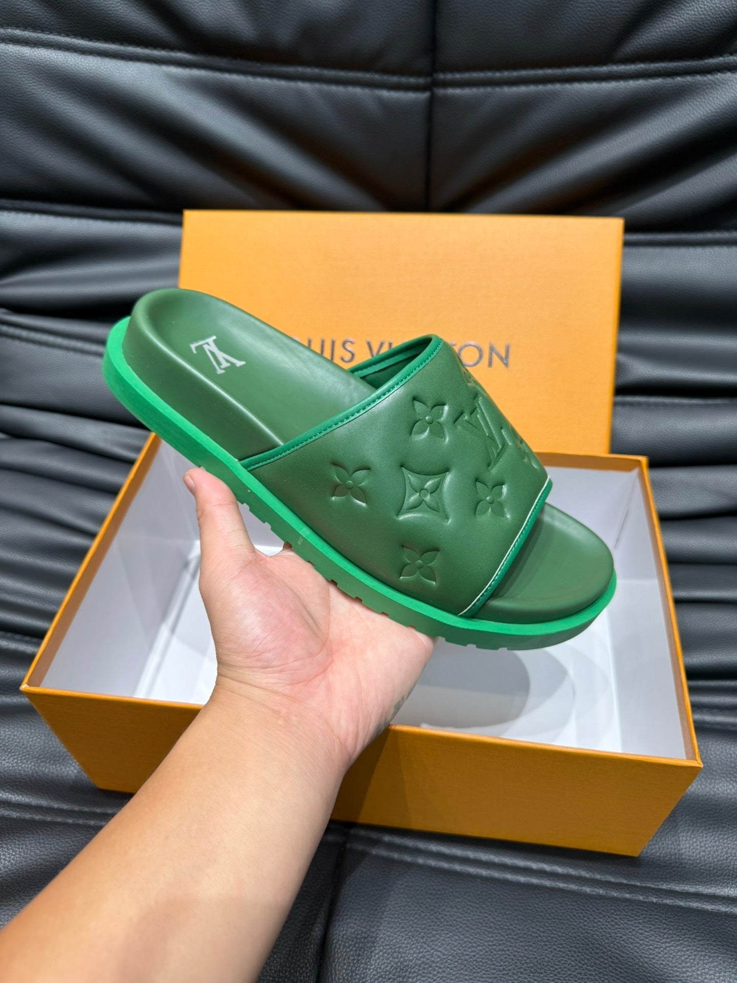 LV Miami Mule - Green