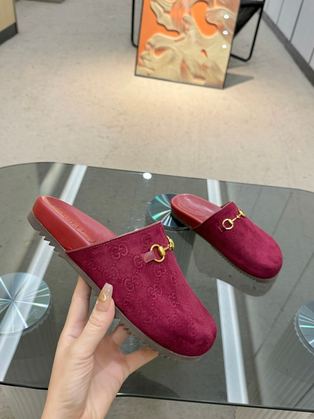 GC Clogs - Burgundy
