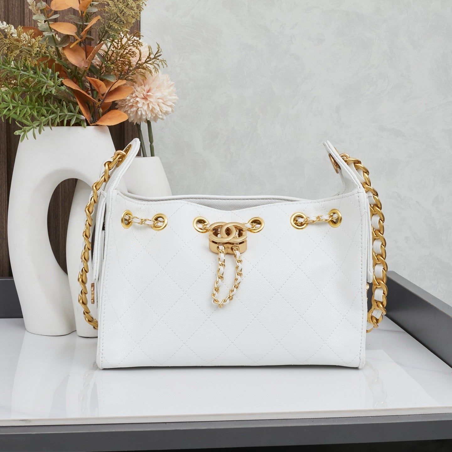 CNL Hobo Bag - White