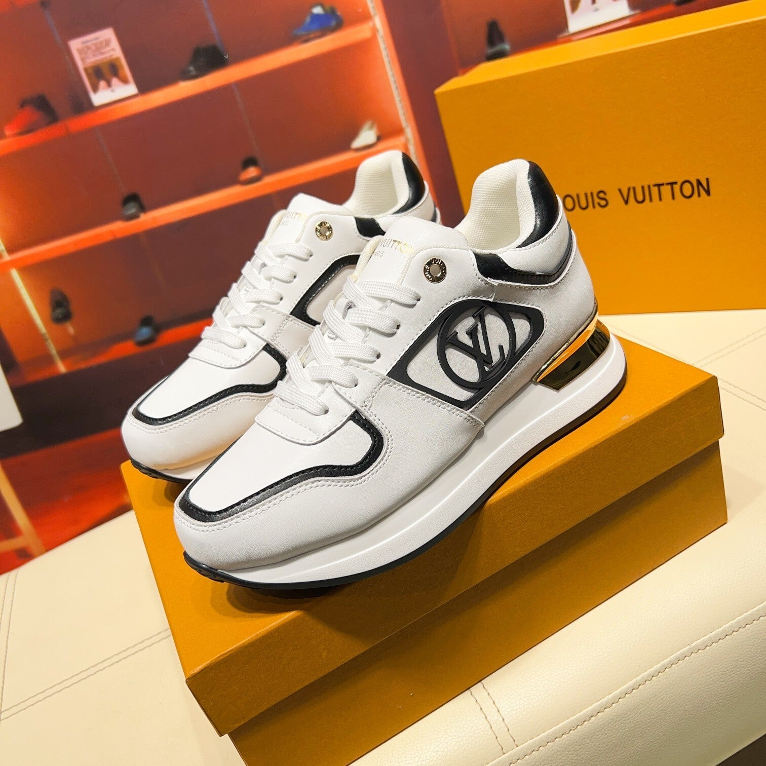LV NRA Sneaker - White/Black