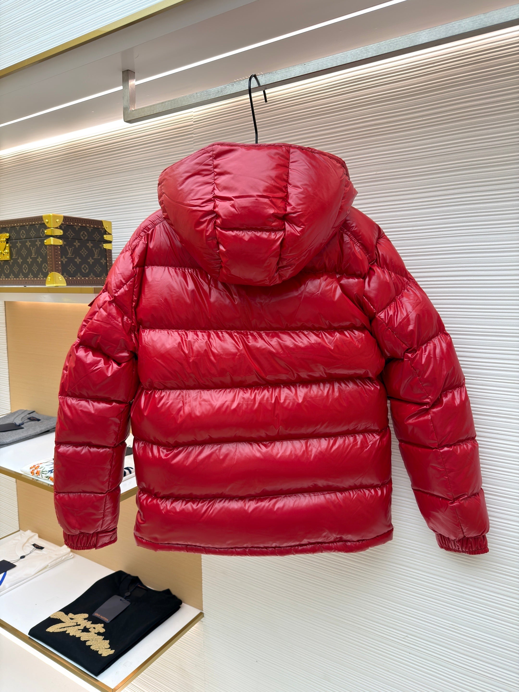 MNCLR Down Jacket - Red