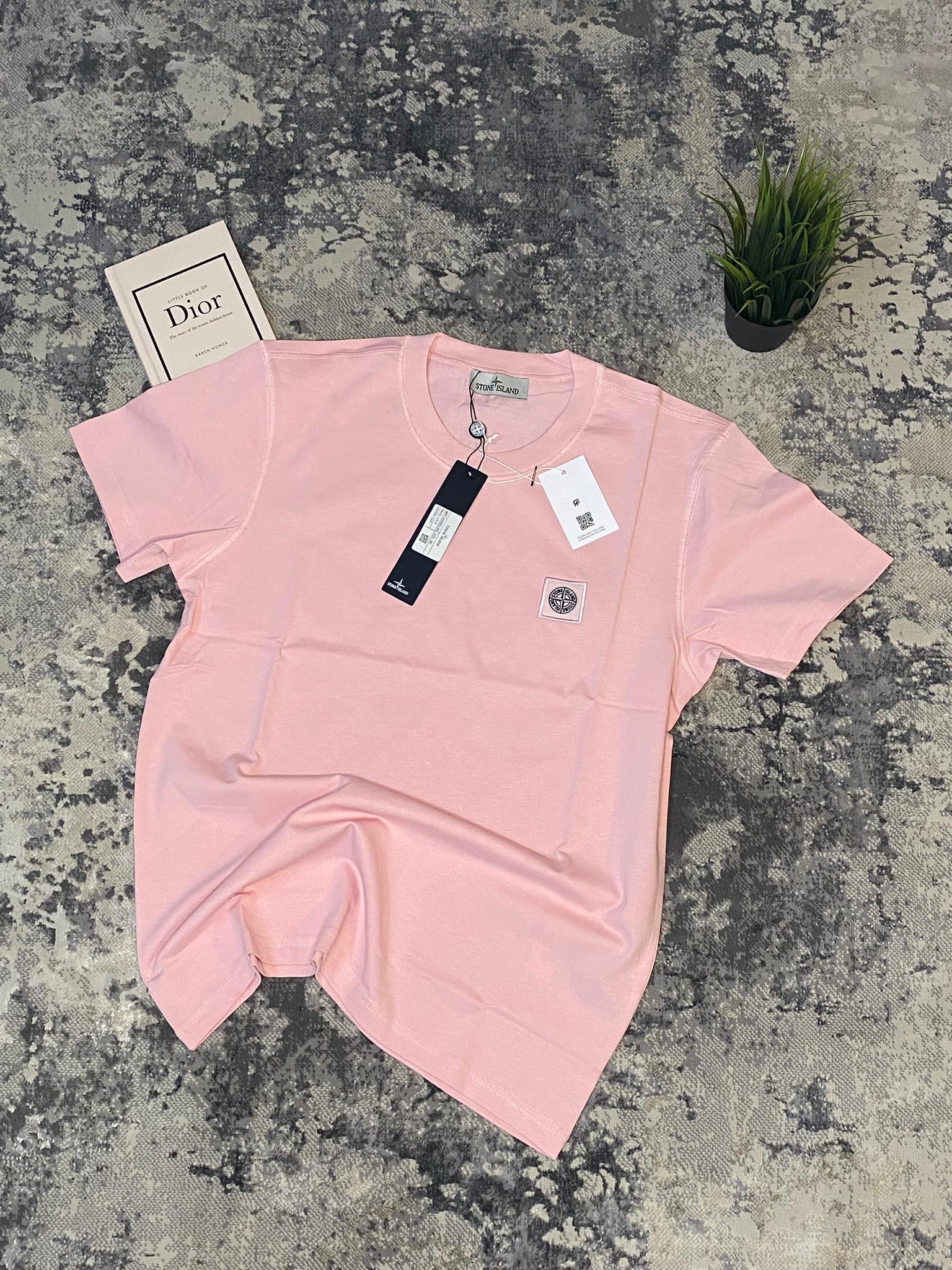 Stone Island Tee – Pink