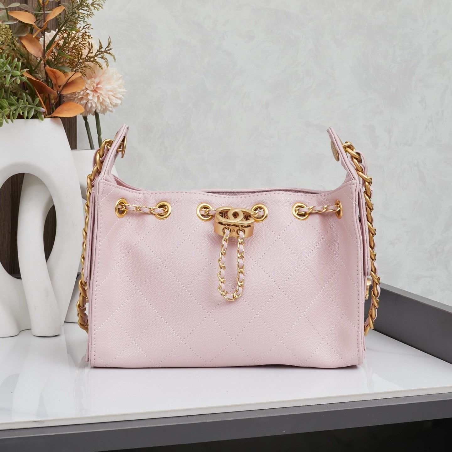 CNL Hobo Bag - Light Pink