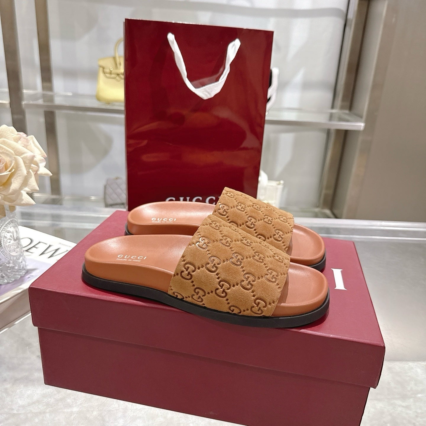 GC Slides - Light Brown