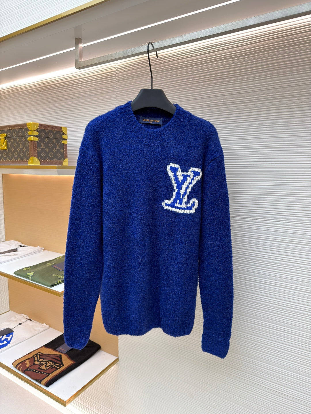 LV Sweater - Royal Blue