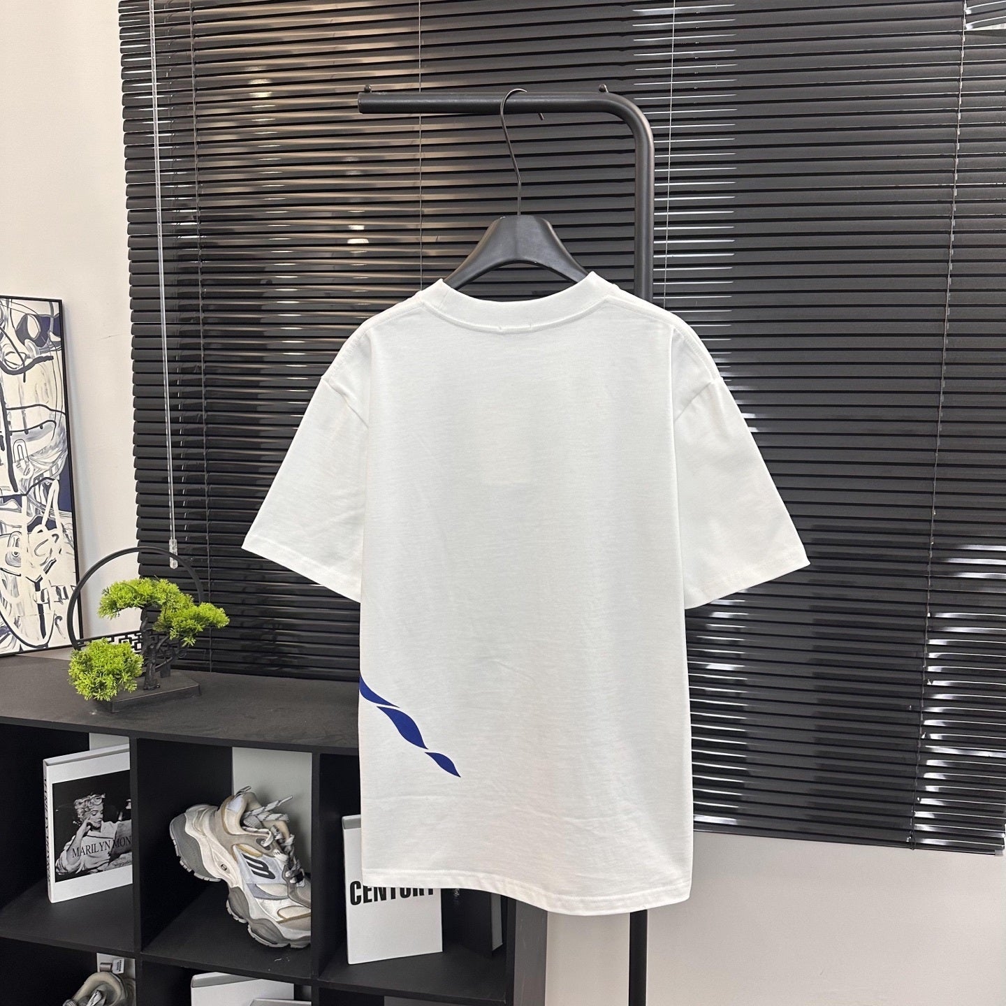BBRY T-Shirt - White/Blue