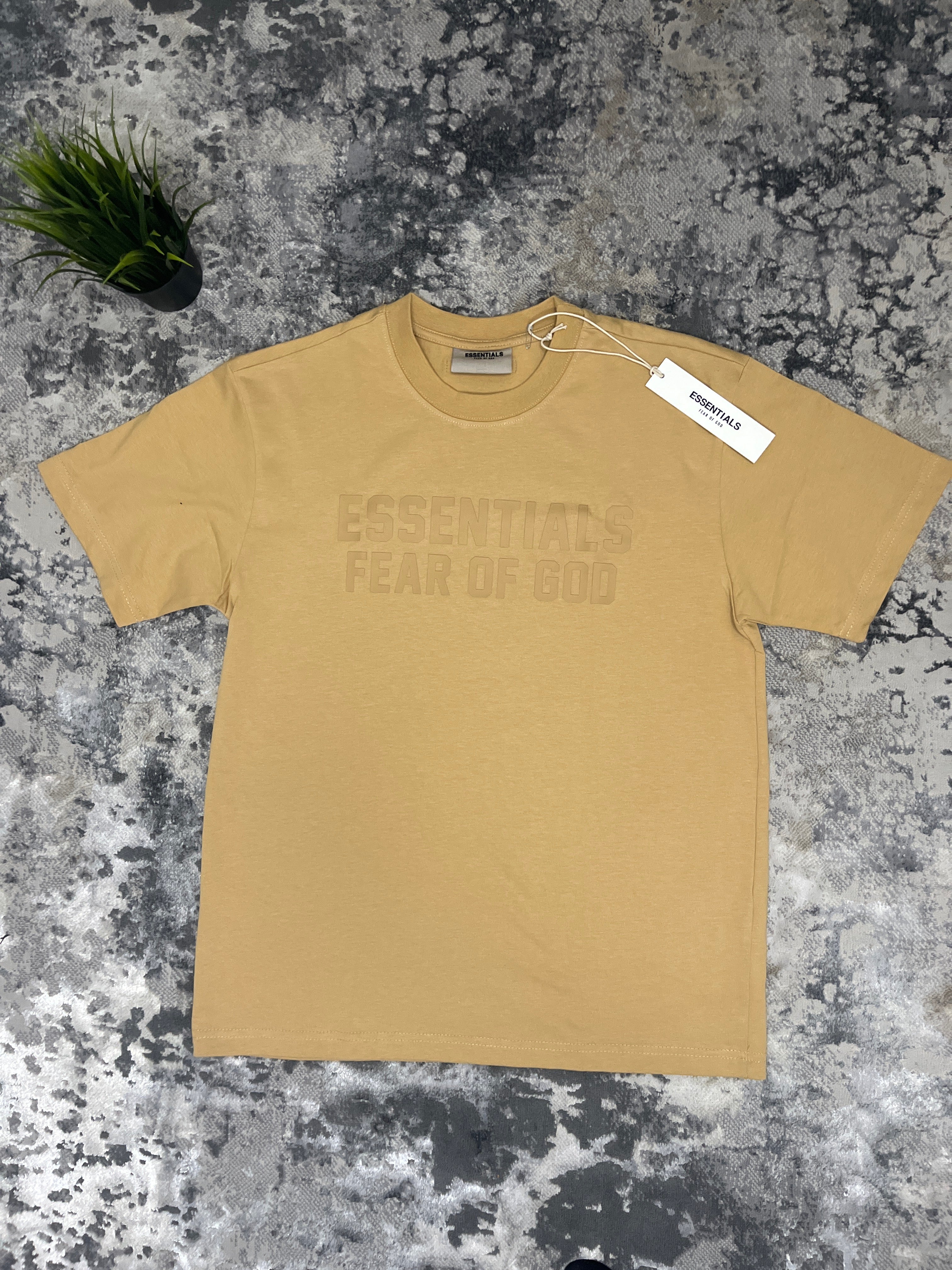 Essentials Tee – Beige