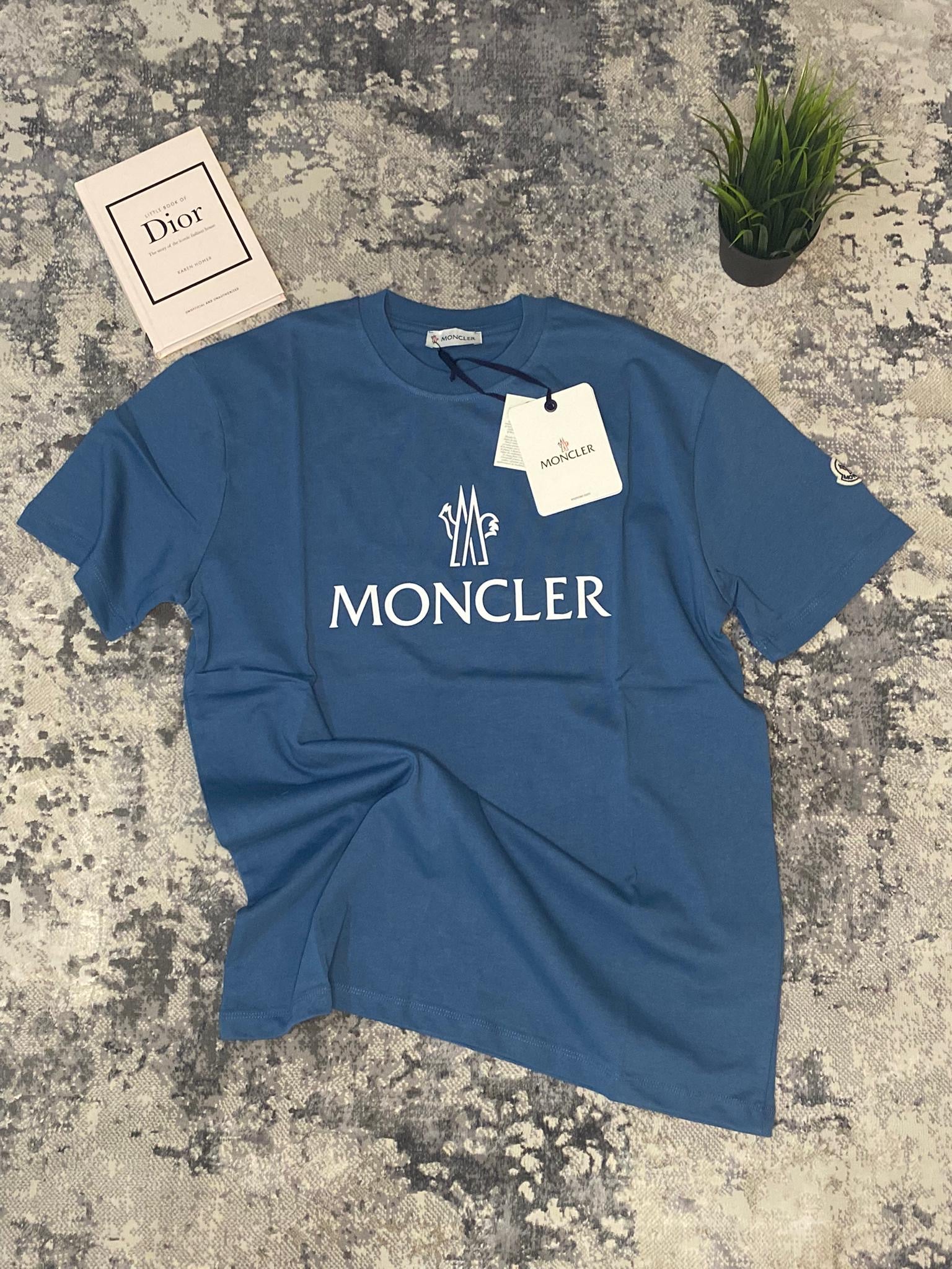 Moncler Tee - Blue